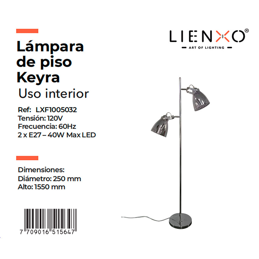 Lámpara de piso keyra