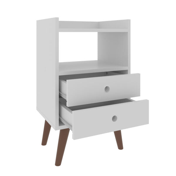 Mesa De Noche Laos Blanco