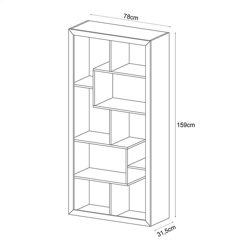 Estantería Londres Negro