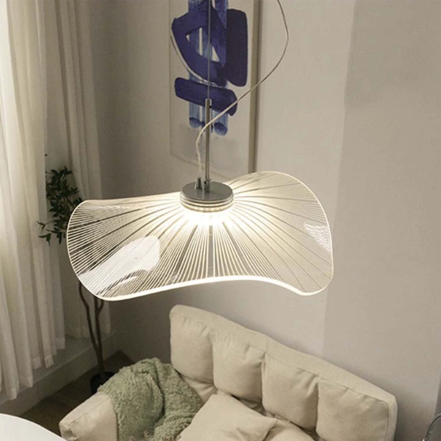 Lámpara LED colgante Becky