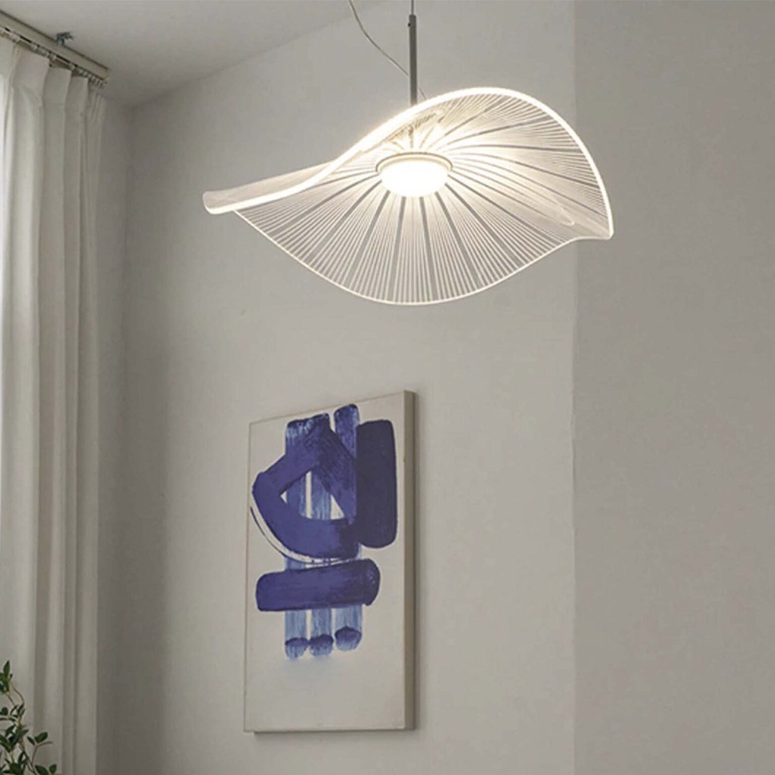 Lámpara LED colgante Becky