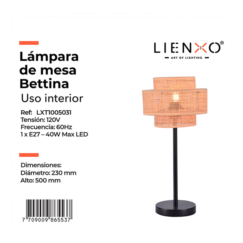 Lámpara de mesa bettina