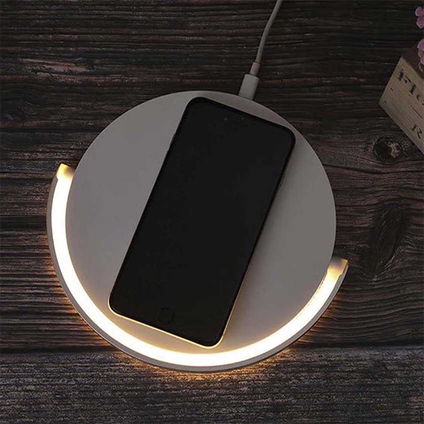 Lámpara LED de mesa Moon