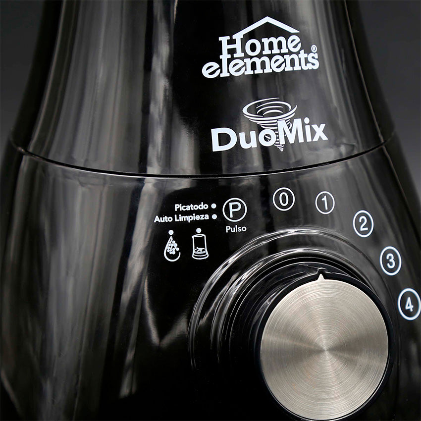Licuadora 1,5 litros duo mix pro home elements