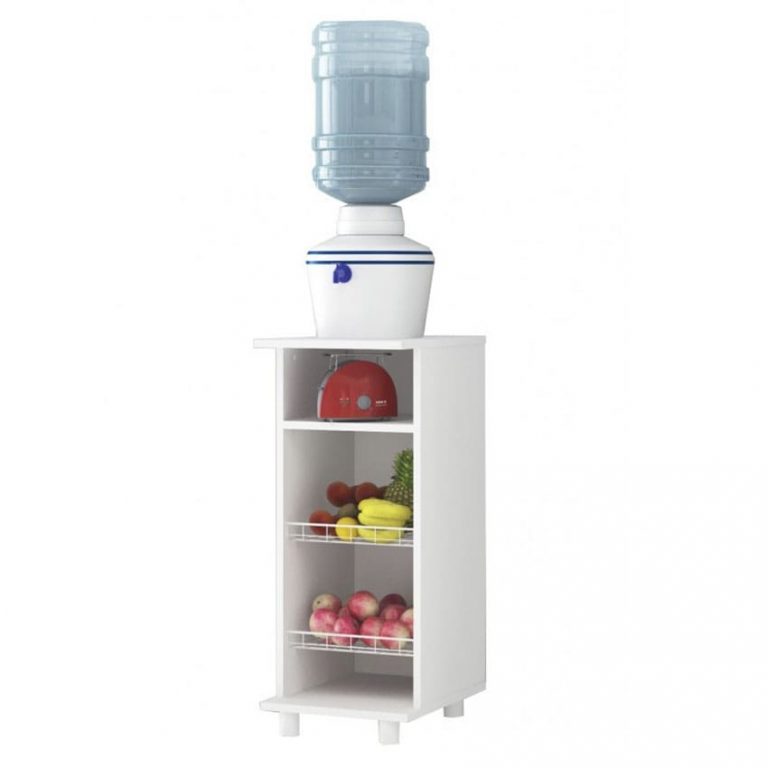 Mueble Auxiliar de Cocina Lisboa Blanco con 4 Compartimientos