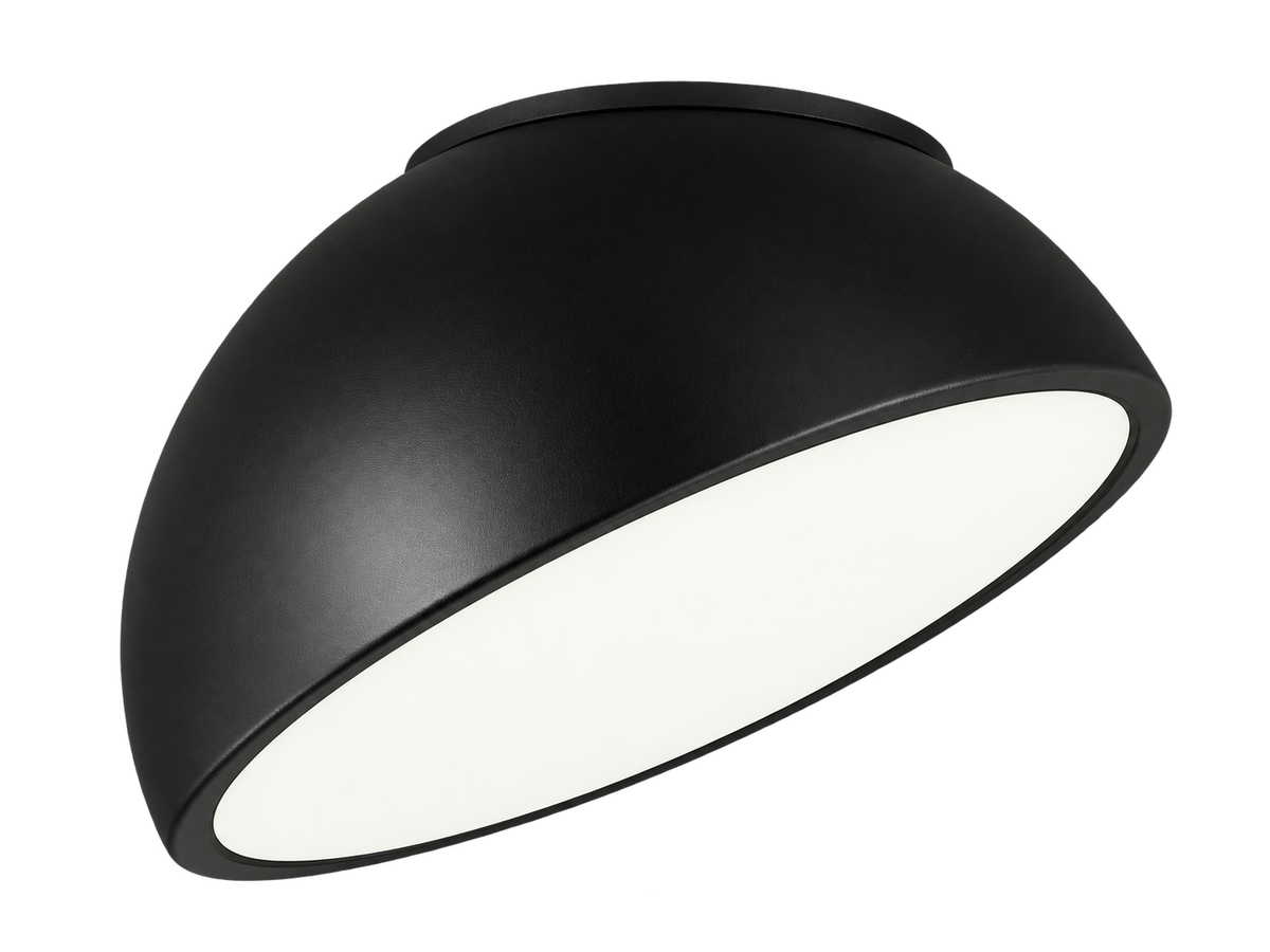 Lámpara Colgante LED Luna Negro