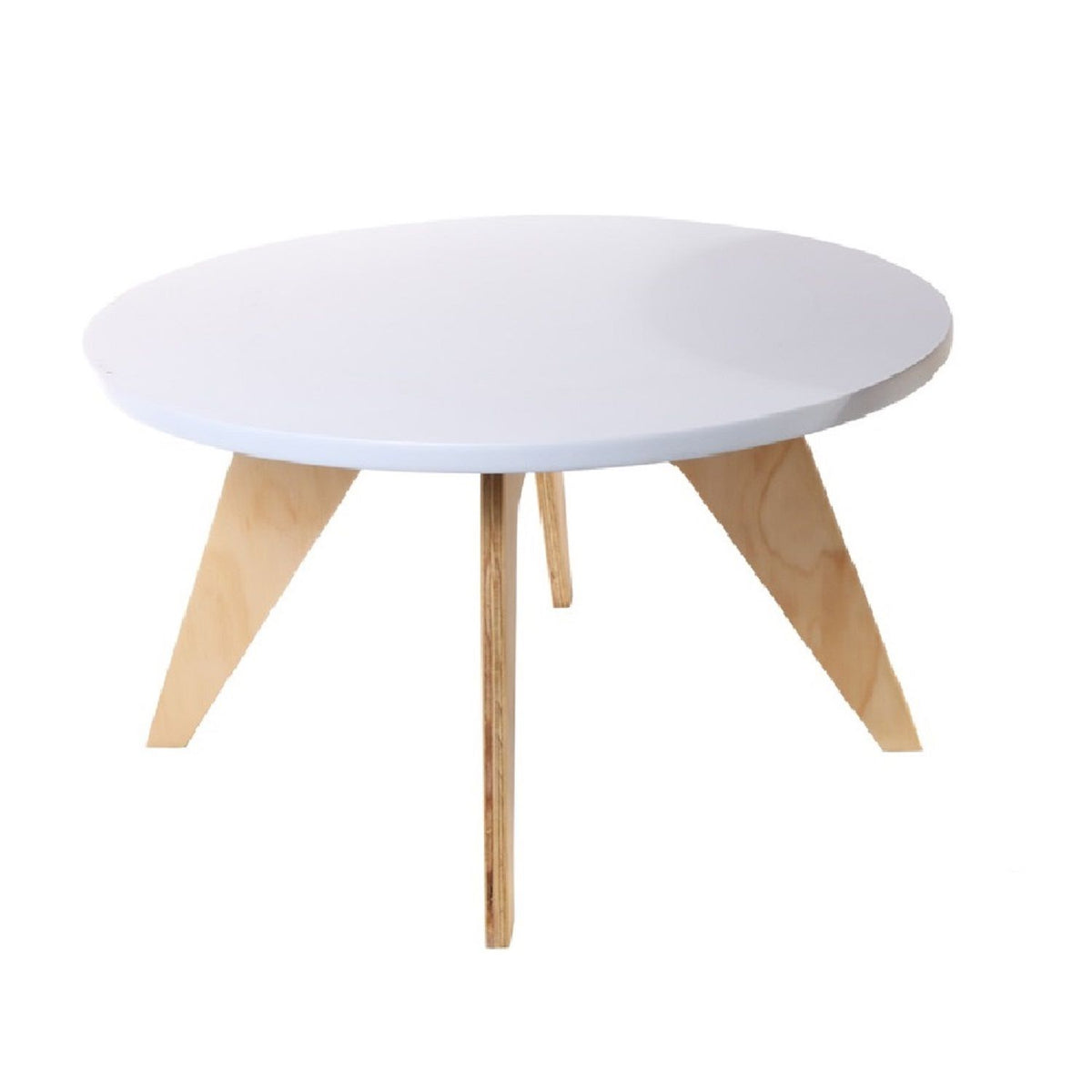 Mesa De Centro Neusa 60x60x34cm Blanca