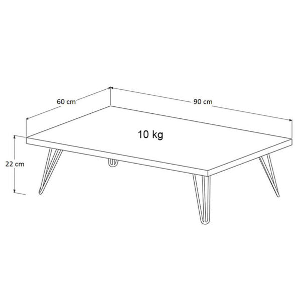 Mesa De Centro España Negro