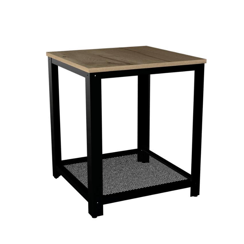 Mesa auxiliar dusty café claro