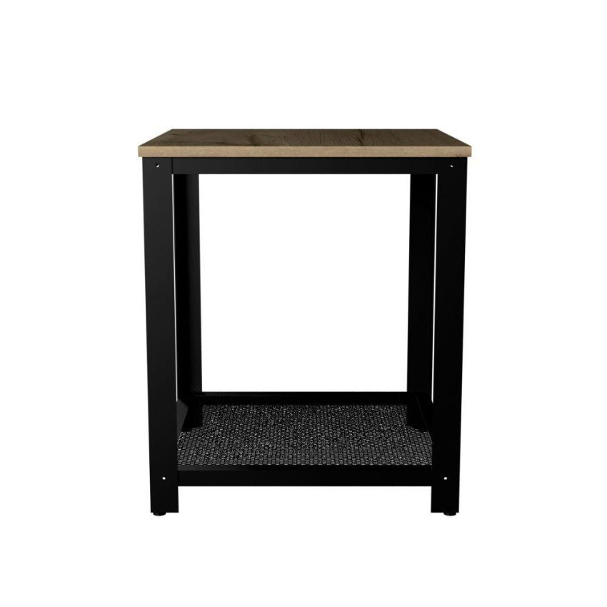 Mesa auxiliar dusty café claro