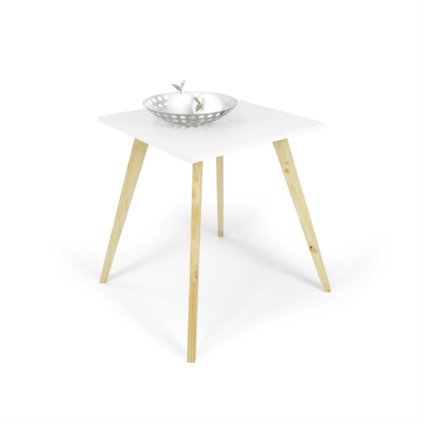 Mesa auxiliar lima blanco