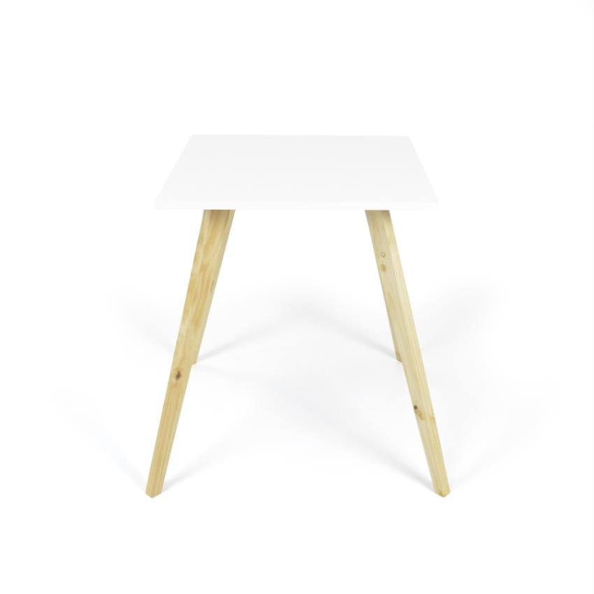 Mesa auxiliar lima blanco
