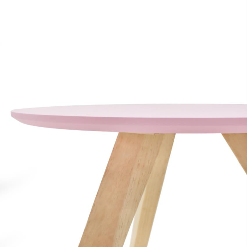 Mesa auxiliar denver pequeña rosa