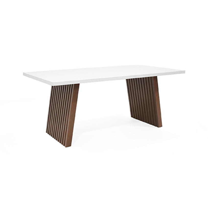 Mesa comedor 6 puestos aragon blanco