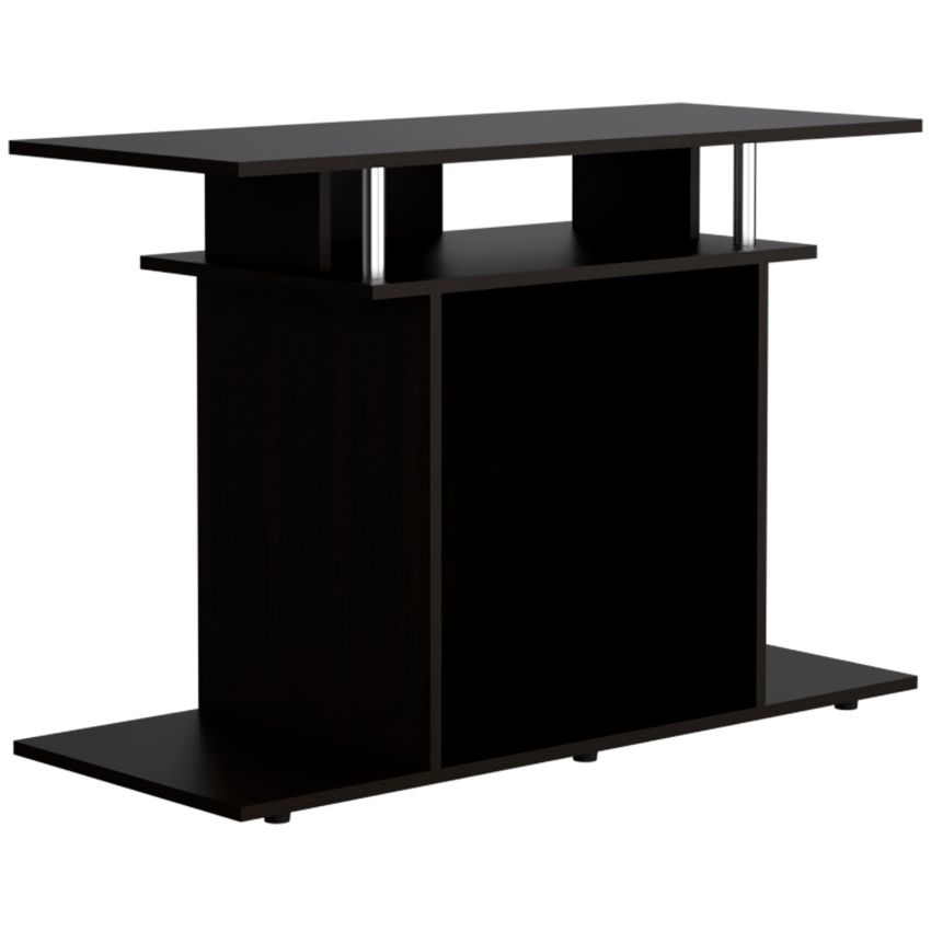 Mesa tv invy, wengue y negro