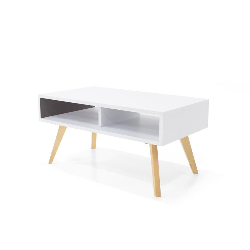 Mesa de centro barza blanco