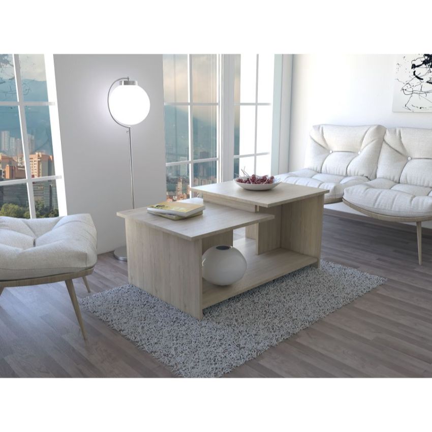 Mesa de centro wema, rovere