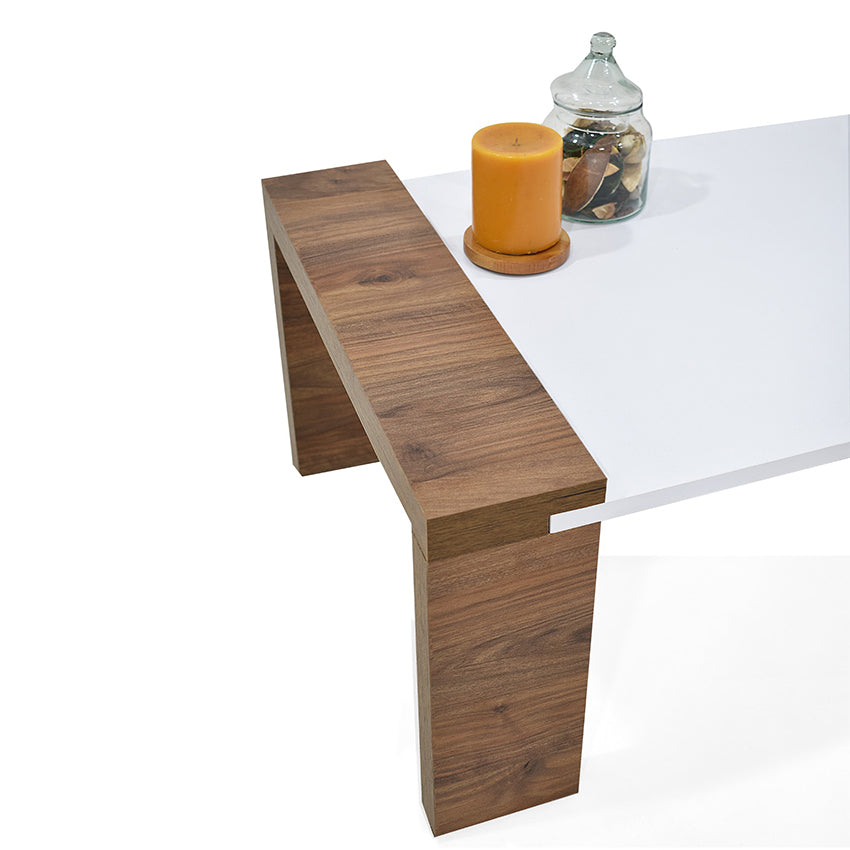 Mesa de centro pierre blanco