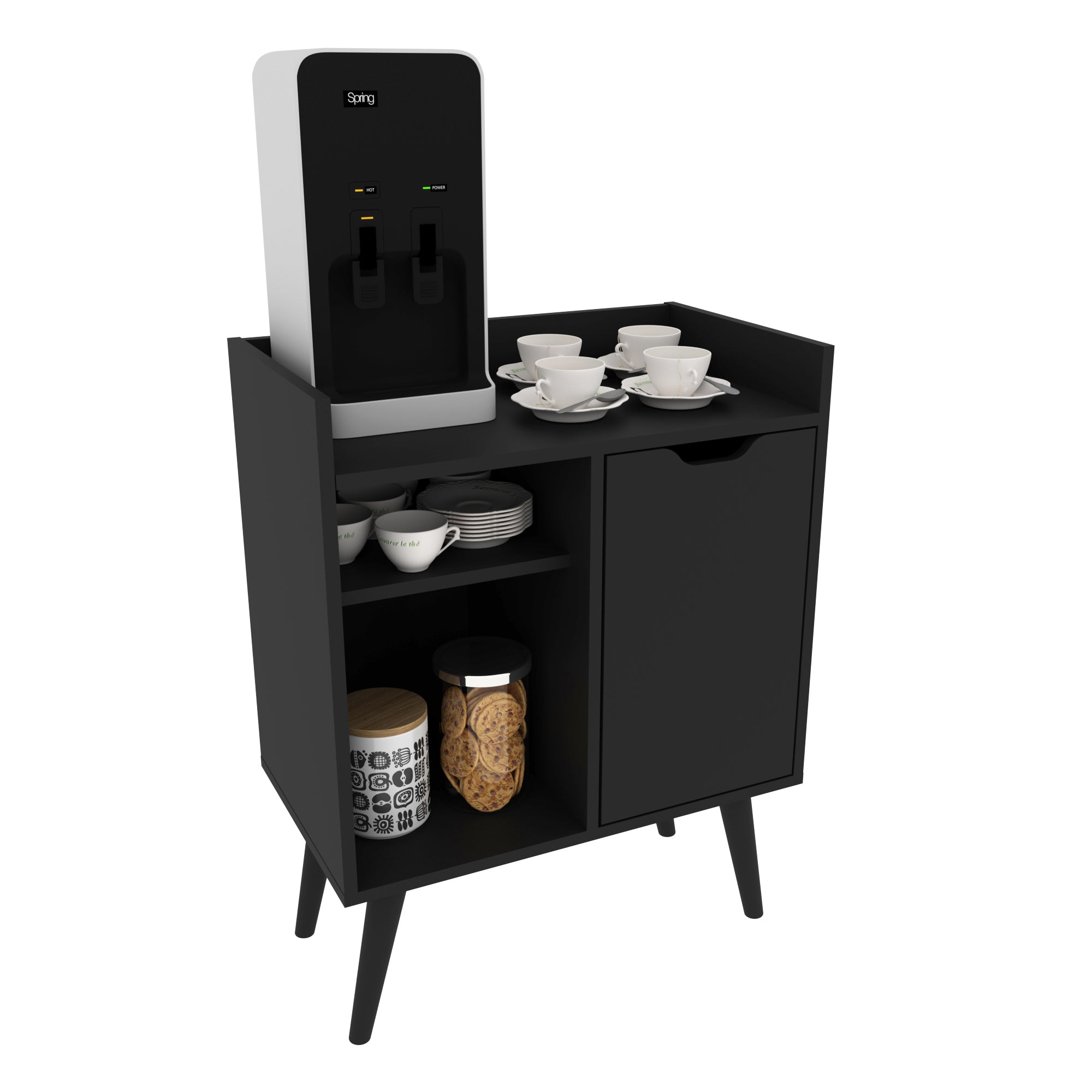 Mesa Auxiliar Arlo Negro