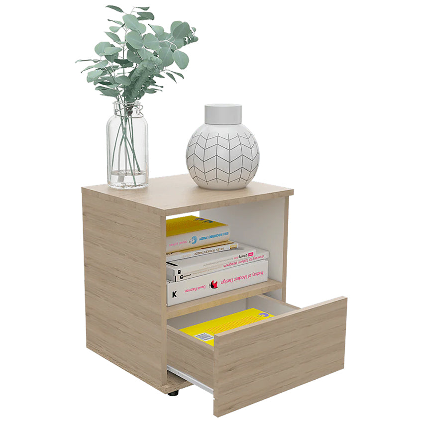 Mesa de Noche Oliver Beige