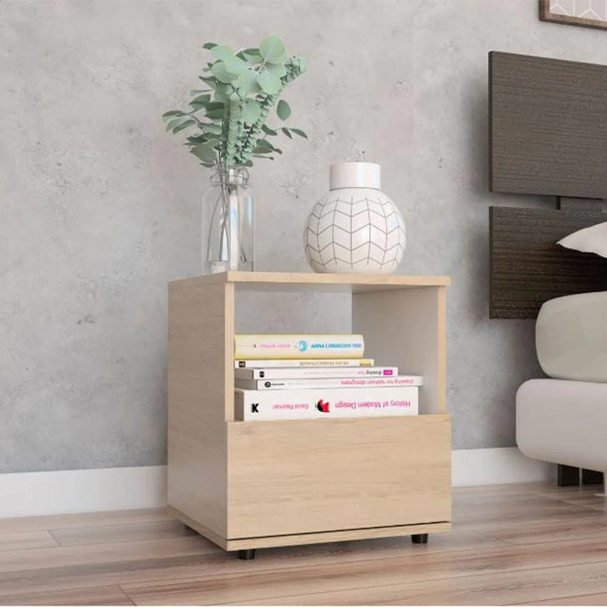 Mesa de Noche Oliver Beige