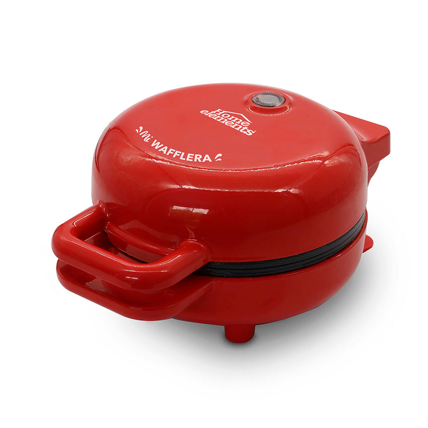 Mini wafflera 12 cm roja home elements