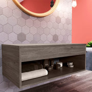Mueble de bano nepal roble humo