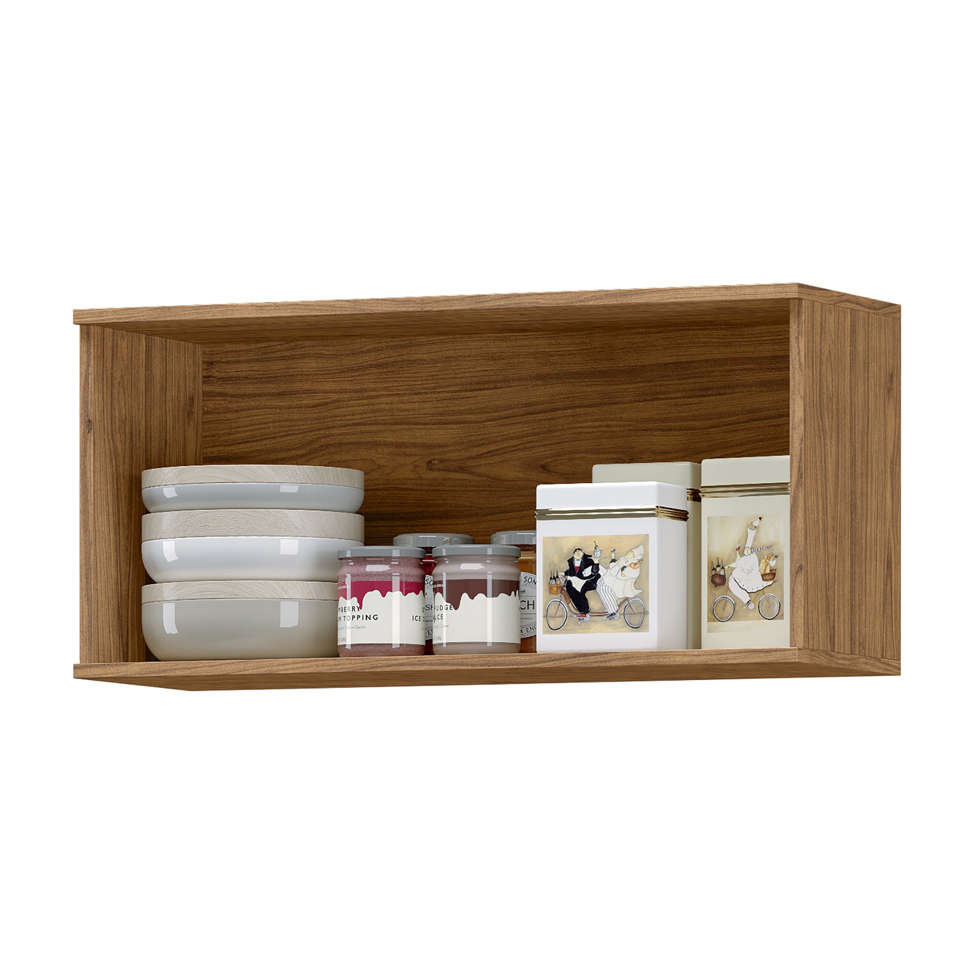 Mueble Aéreo de Cocina Borneo Natural