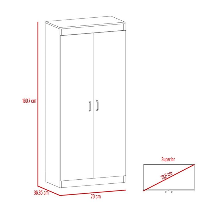 Mueble alacena varese, blanco