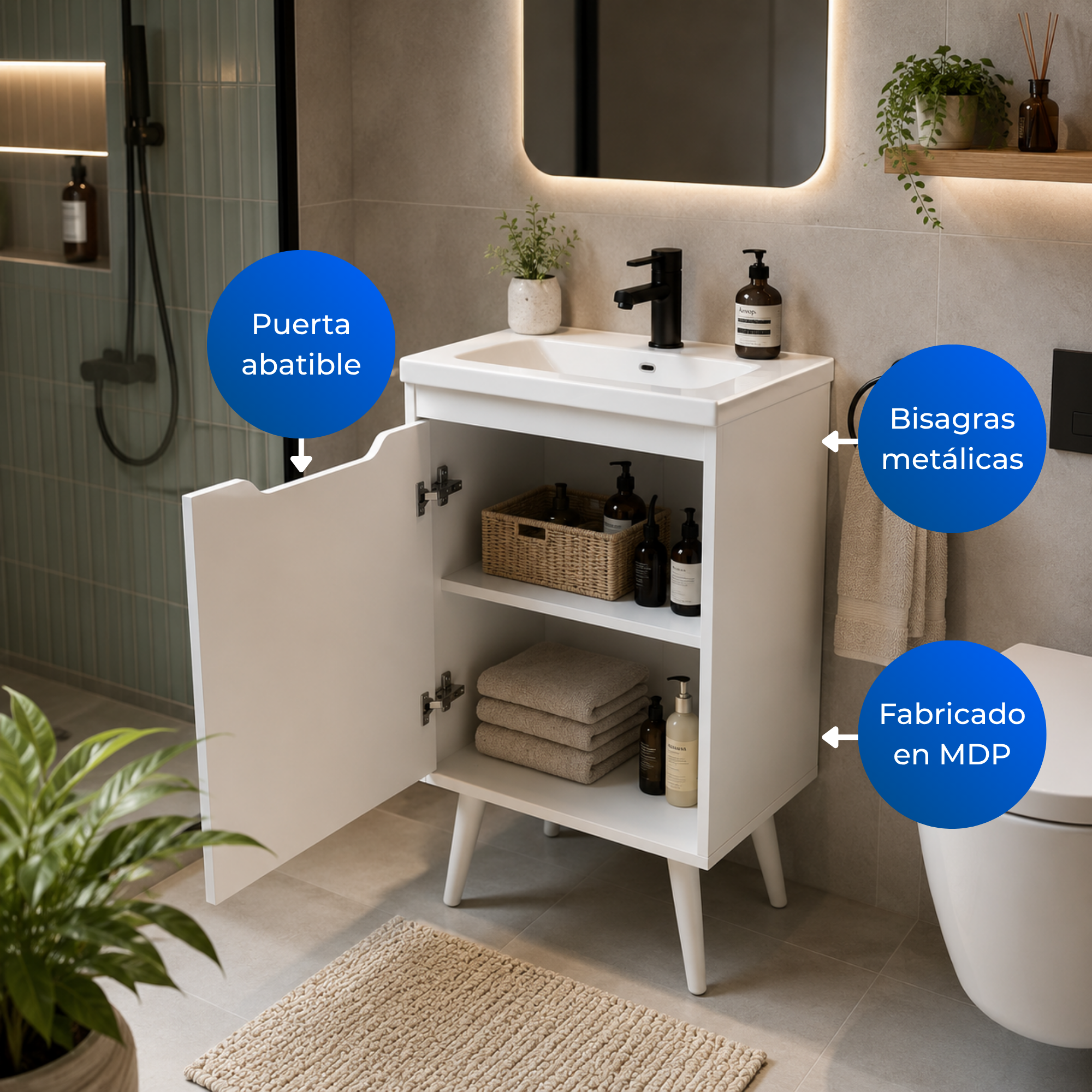 Mueble de Baño con Lavamanos Nexo