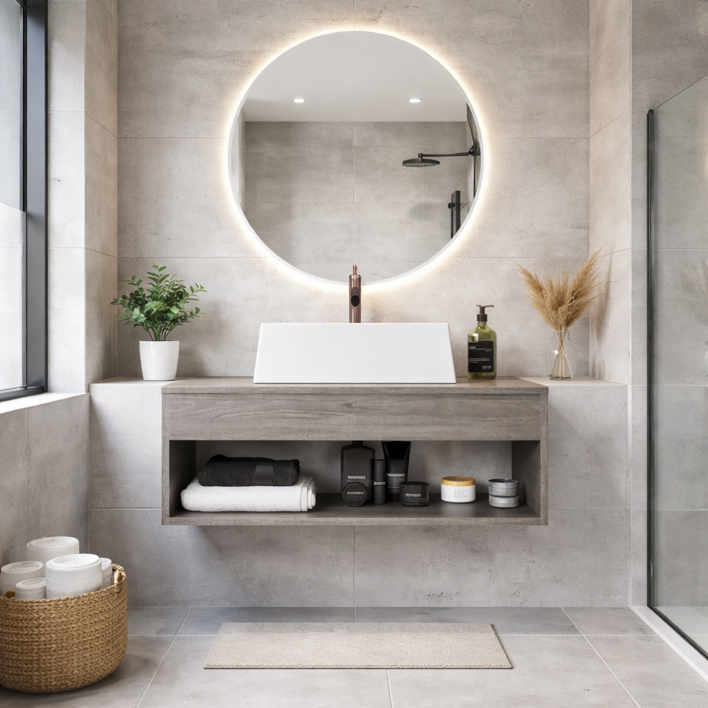 Mueble De baño Nepal Roble Humo