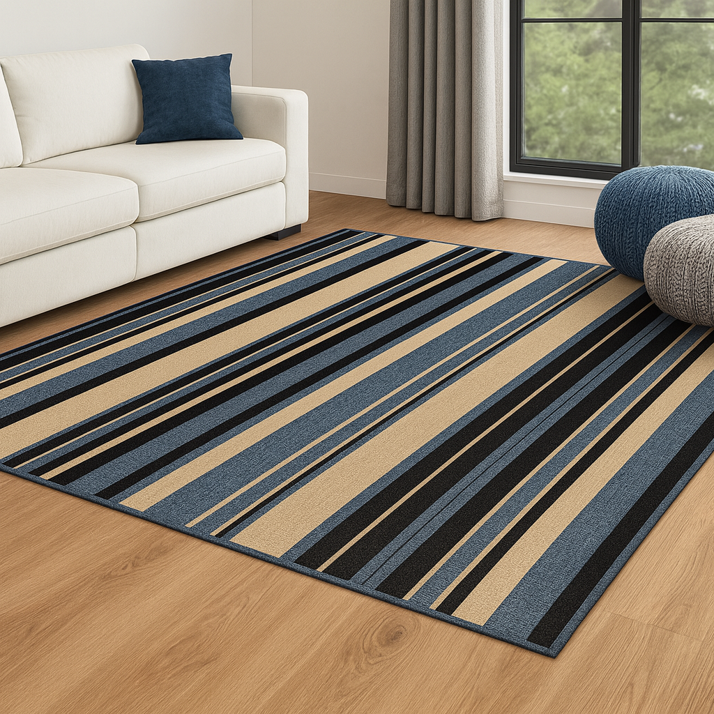 Alfombra Newark 1 50x2 00cm Azul Celeste