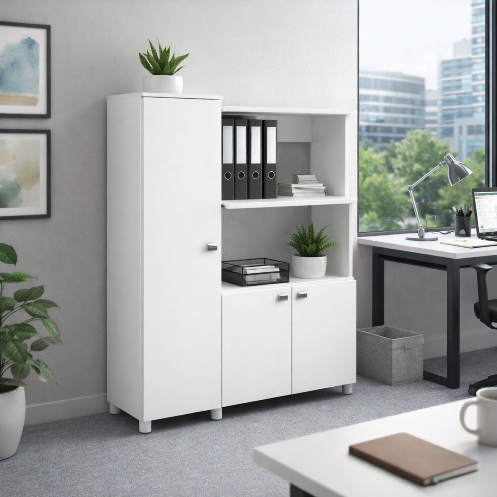 Mueble Multifuncional Niza Blanco