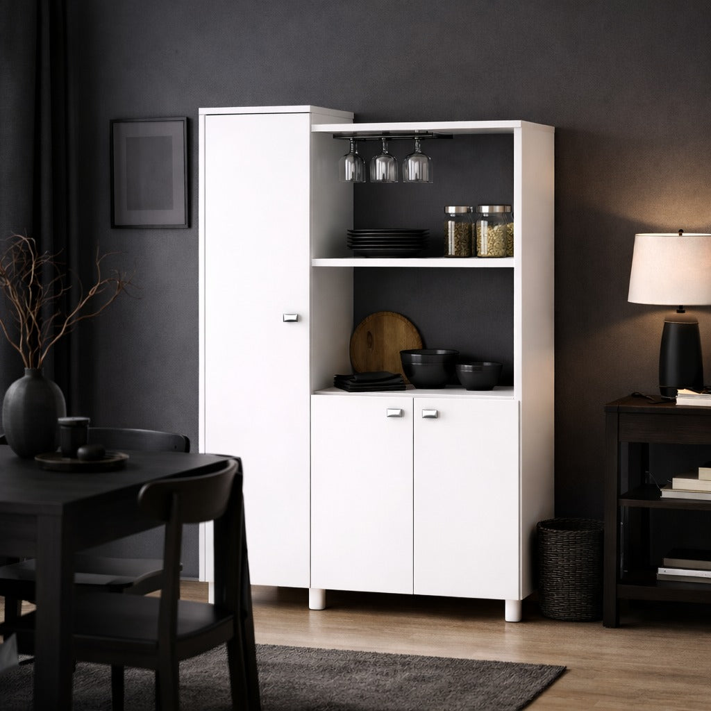 Mueble Multifuncional Niza Blanco