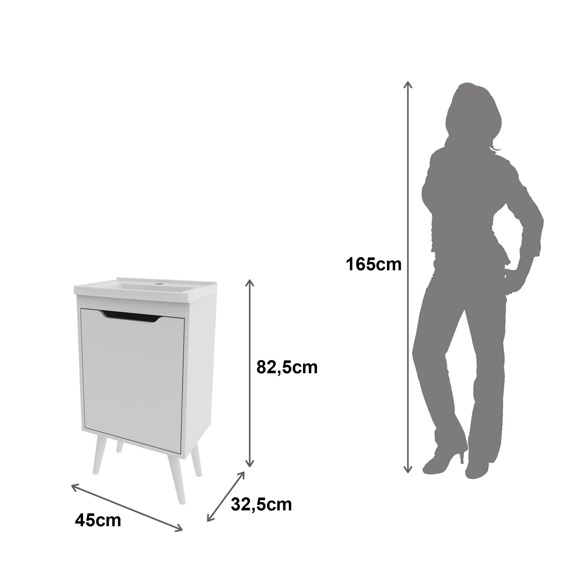 Mueble de Baño con Lavamanos Nexo