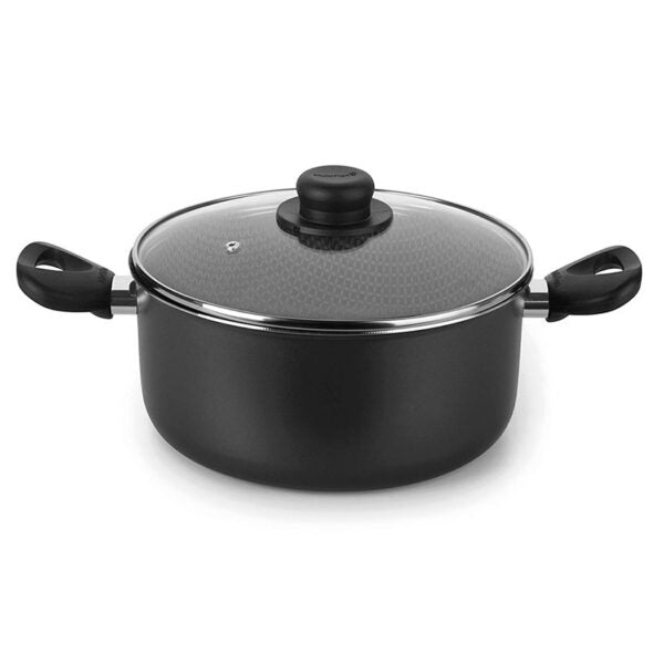 Olla Cacerola Superior 24 Cm Con Tapa Gris