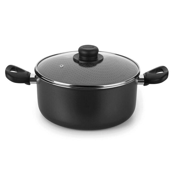 Olla Superior 26 cm Con Tapa Gris