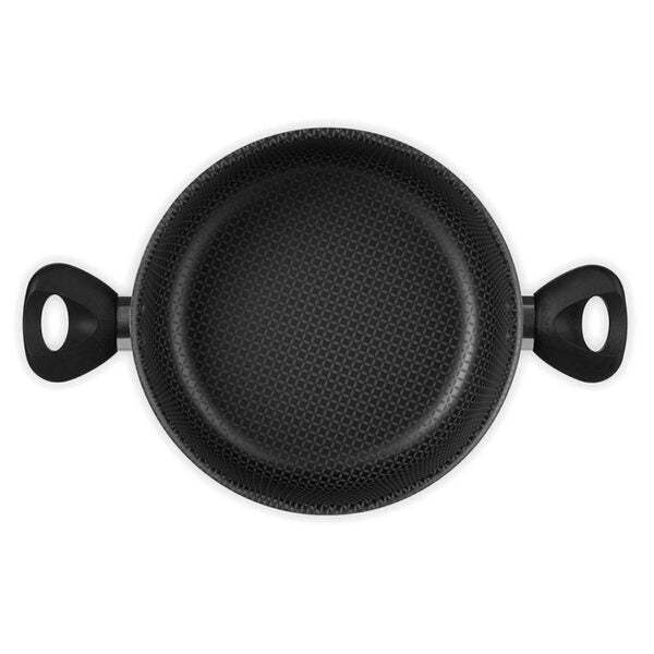 Olla Superior 26 cm Con Tapa Gris