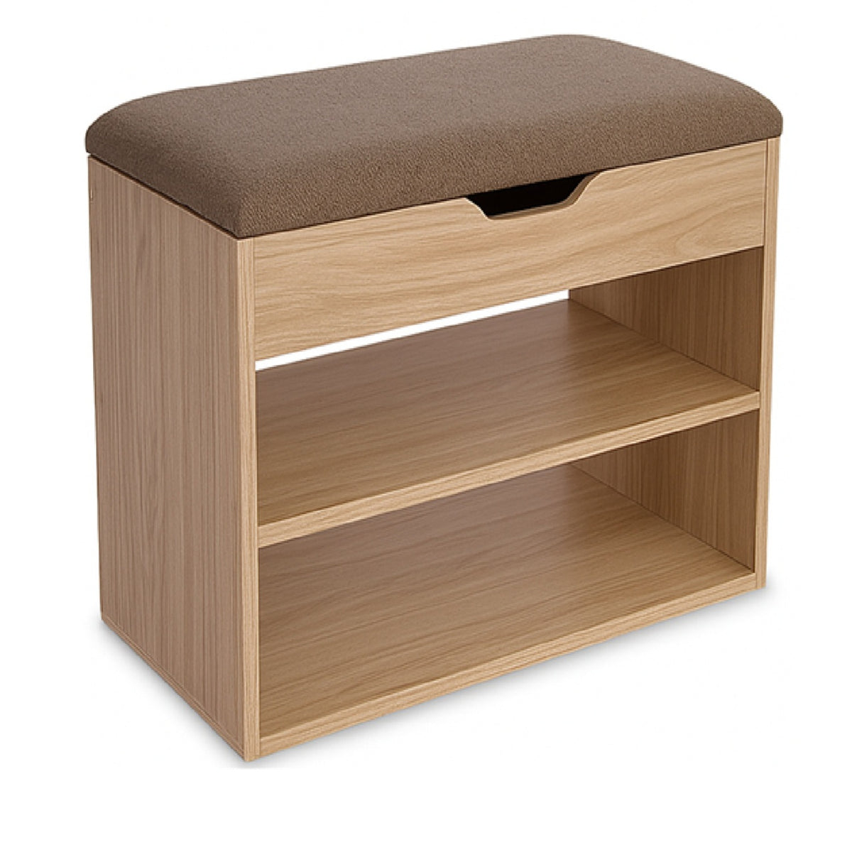 Mueble Organizador Zapatero-Baúl  43x60x30cm Madera/Mocca