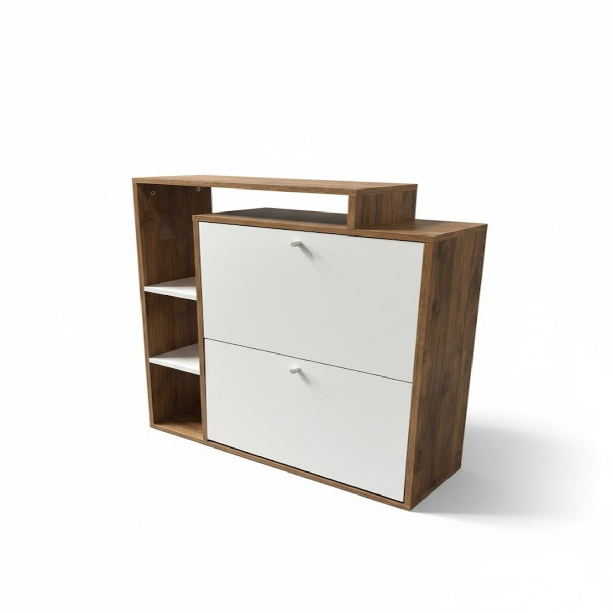 Organizador Zapatero Jenny 90x80x25cm Madera-Blanco