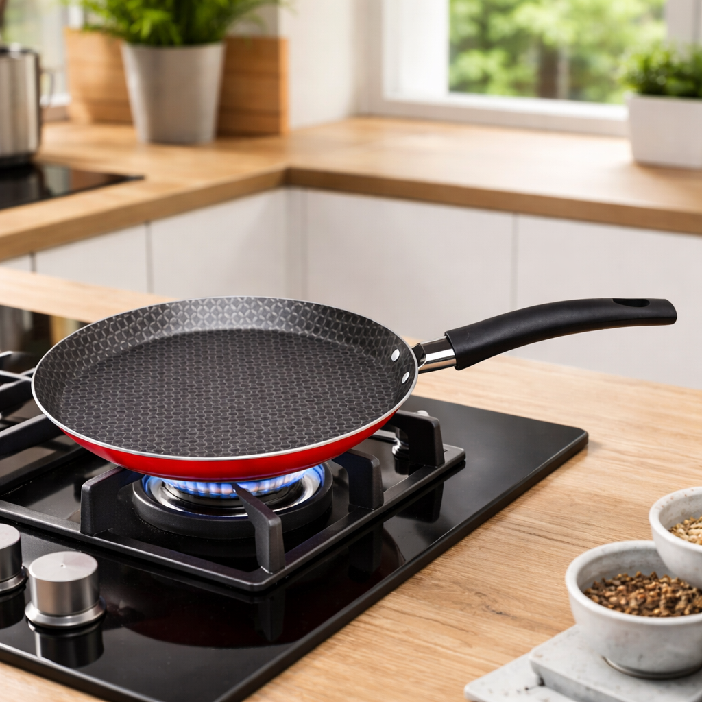 Sarten Red 22 Cm Para Panqueques Rojo