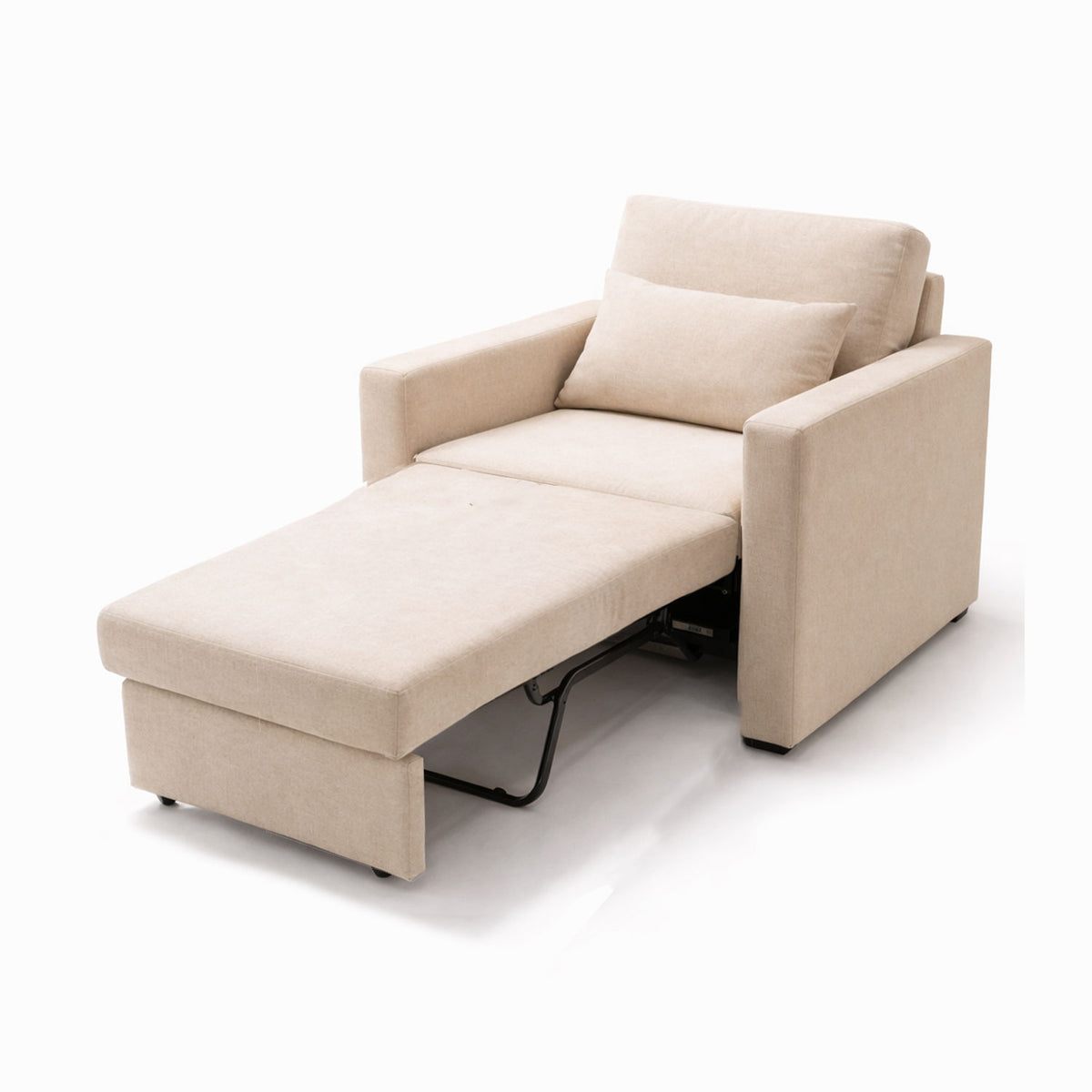 Poltrona Cama Reclinable Germany 90x76x86cm Beige