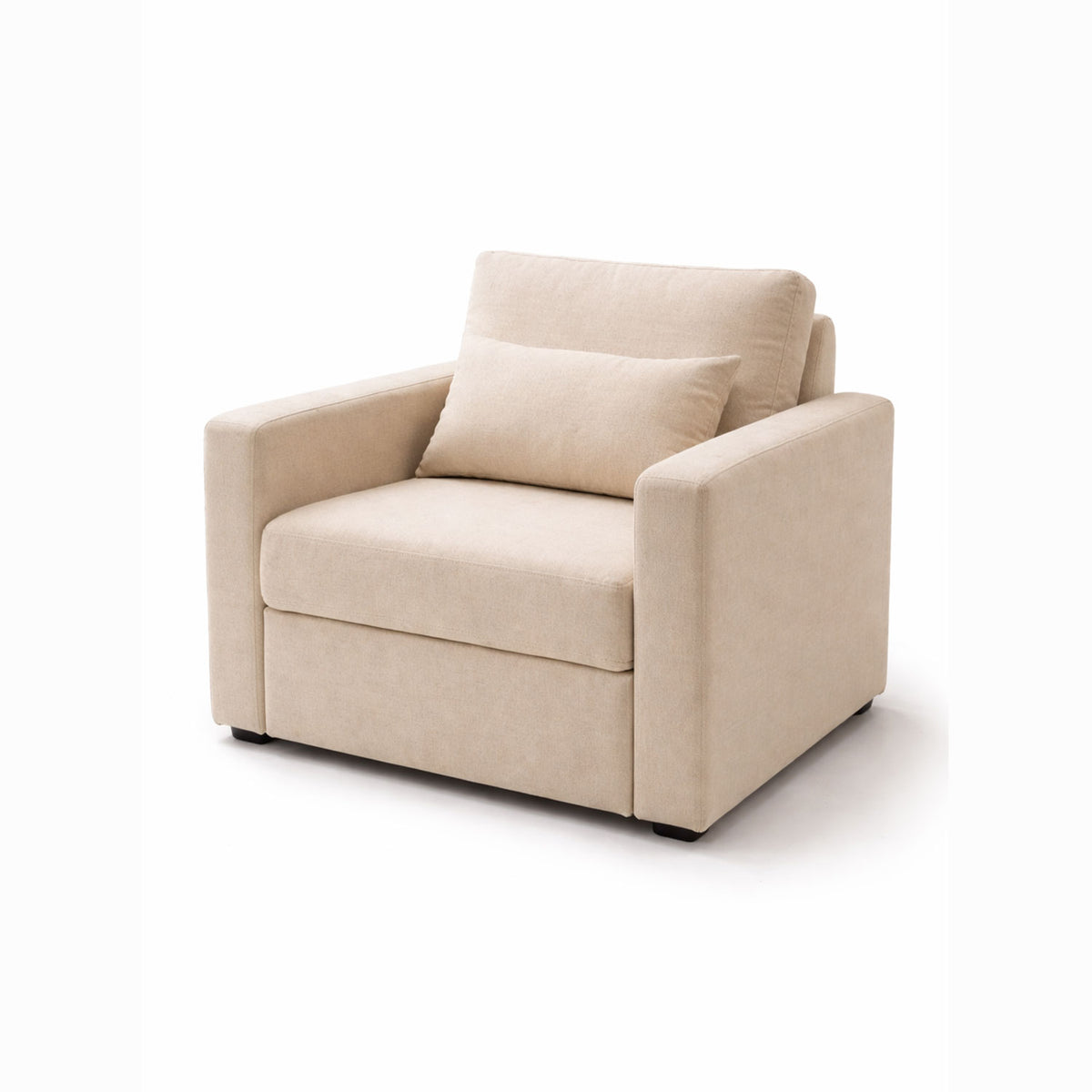 Poltrona Cama Reclinable Germany 90x76x86cm Beige