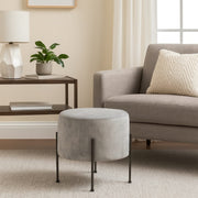 Puff Redondo Dubai (40x40x40) Gris