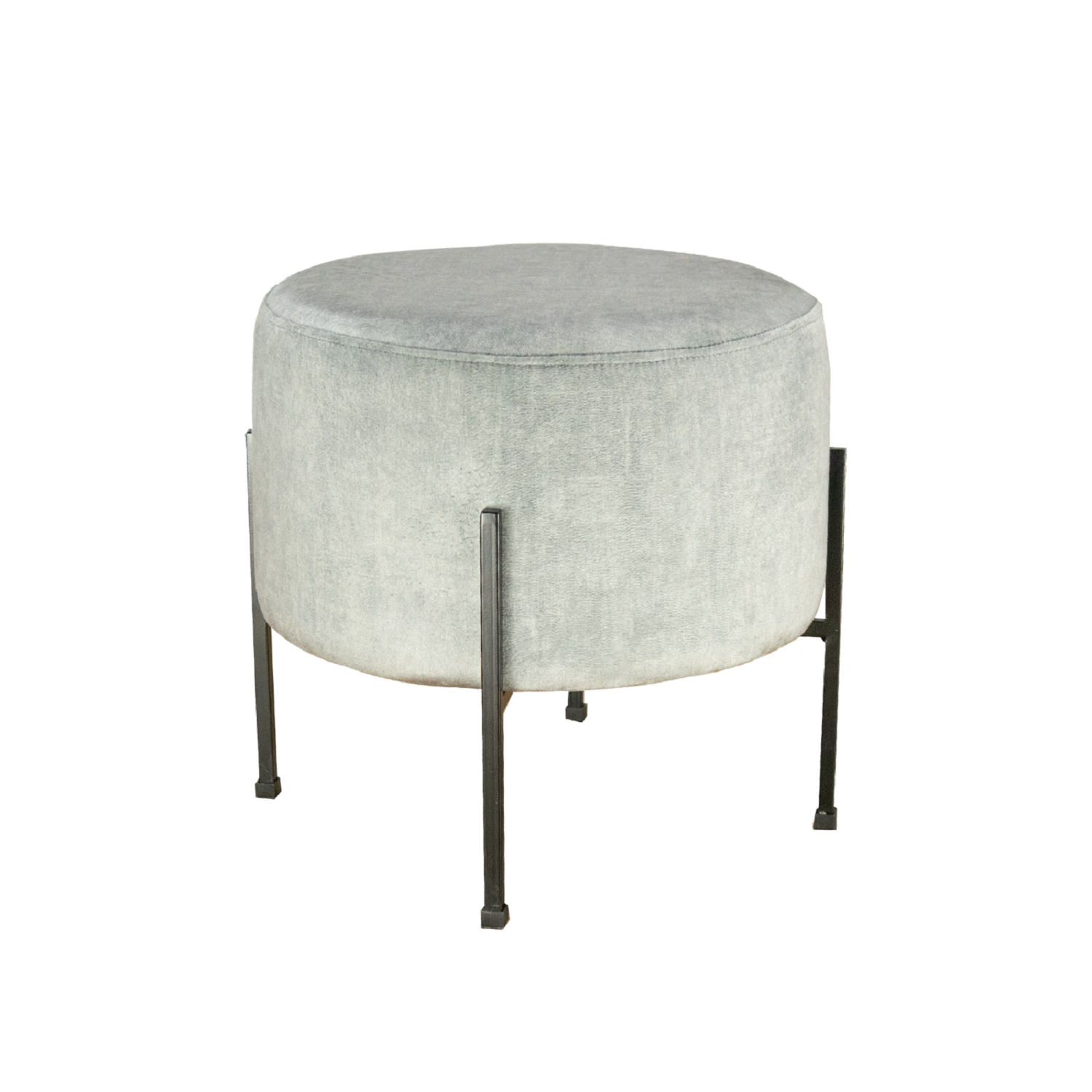 Puff Redondo Dubai (40x40x40) Gris