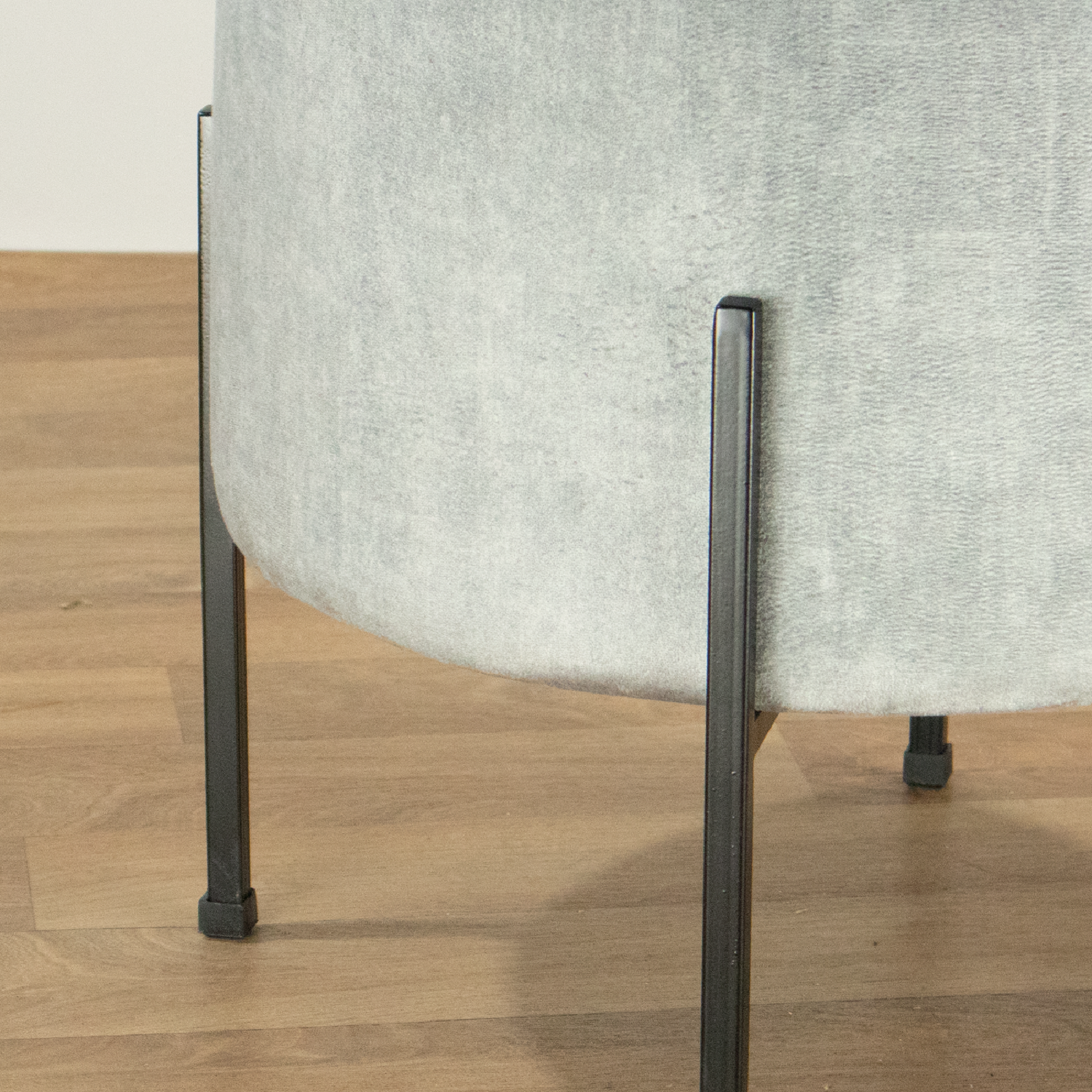 Puff Redondo Dubai (40x40x40) Gris