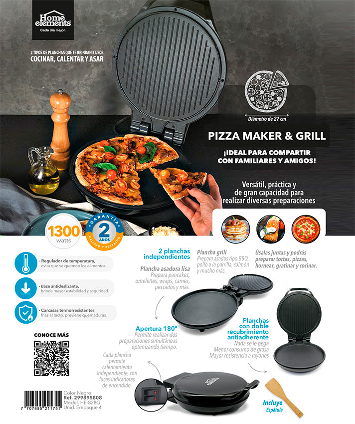 Pizza maker home elements