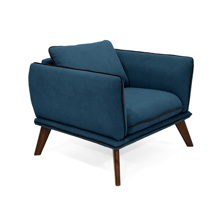 Poltrona hudson tela indigo