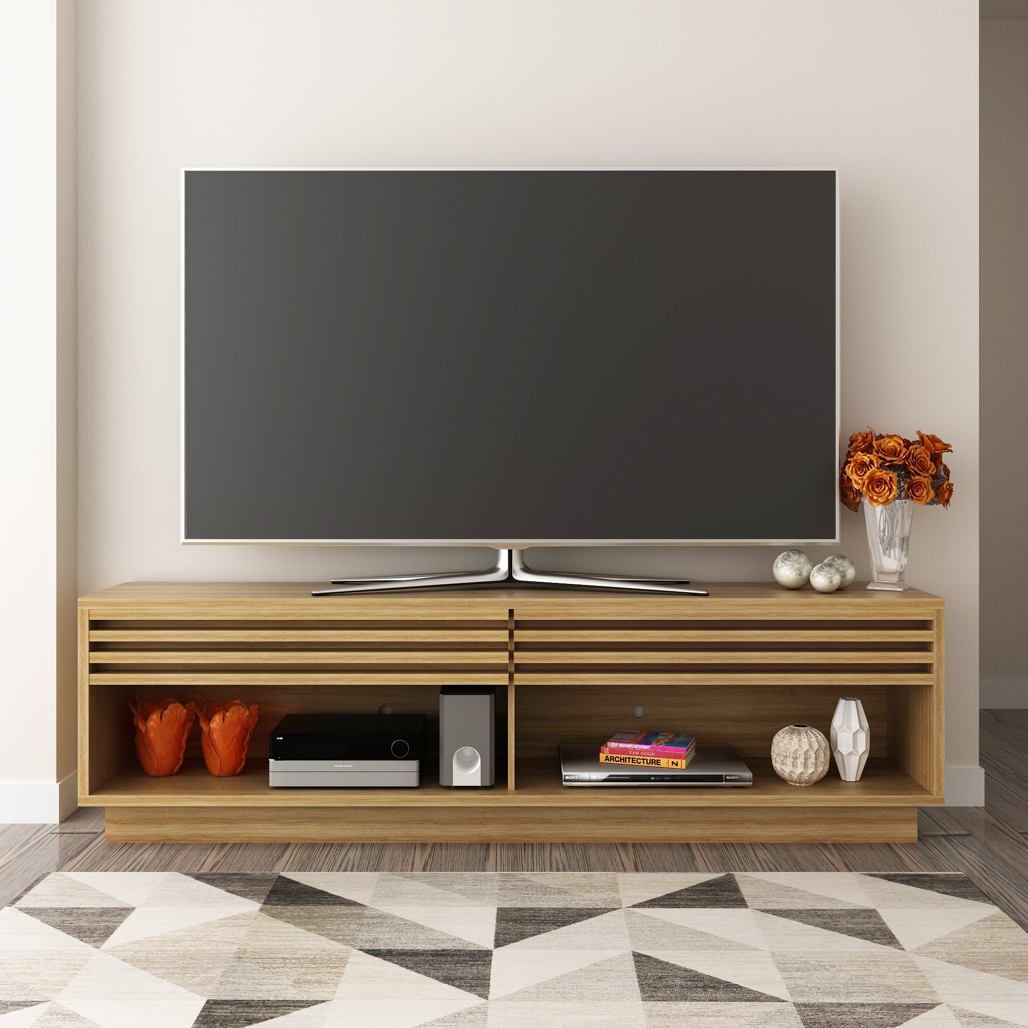 Mesa para TV 65" Urban Almendra