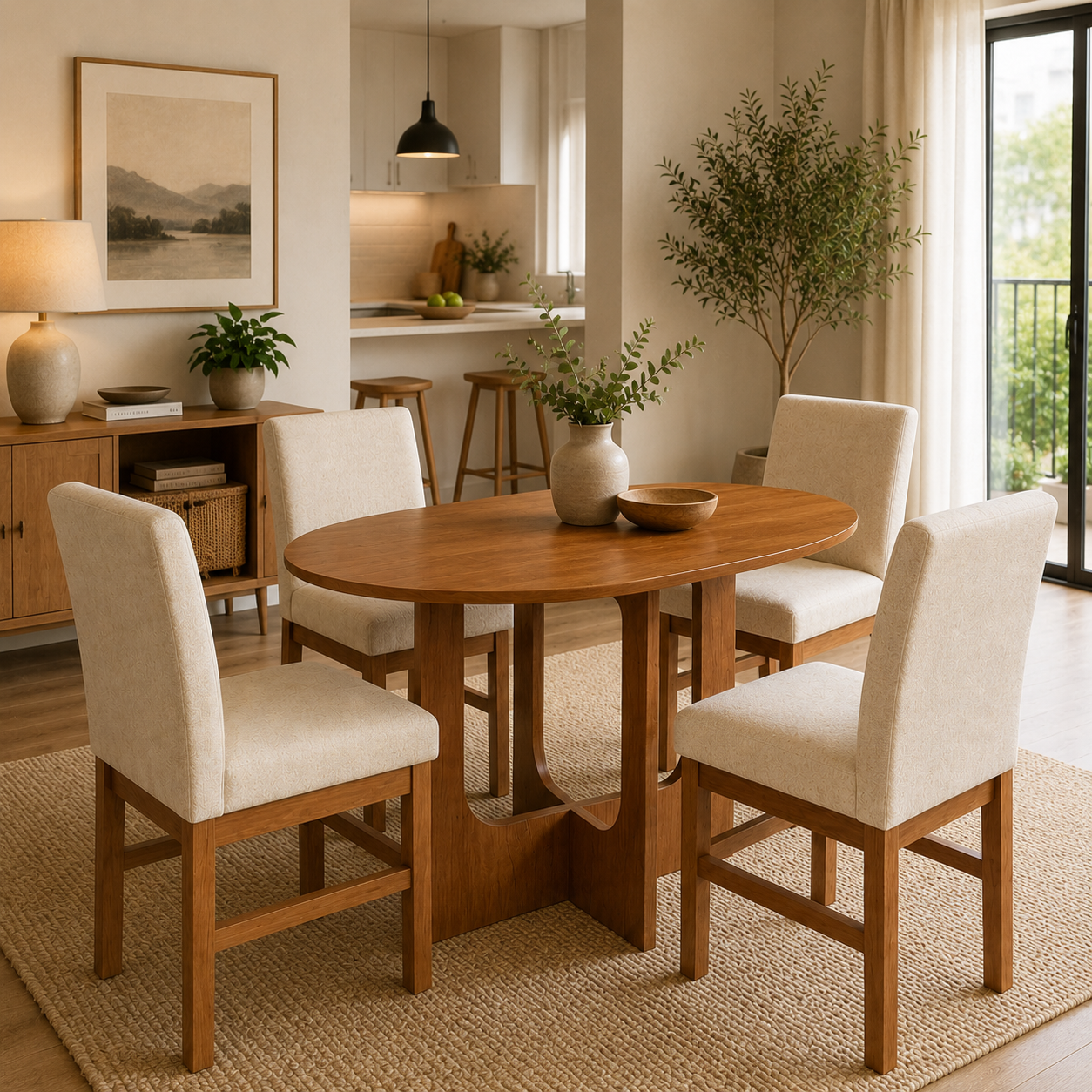 Comedor Rodas 4 Puestos